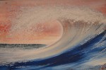 Making Waves Acrylic Pink