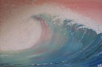 Making Waves Acrylic Pink