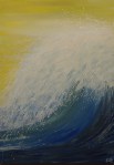 Making Waves Acrylic Yellow